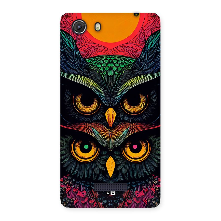 Owl Soul Art Illustration Back Case for Unite 3