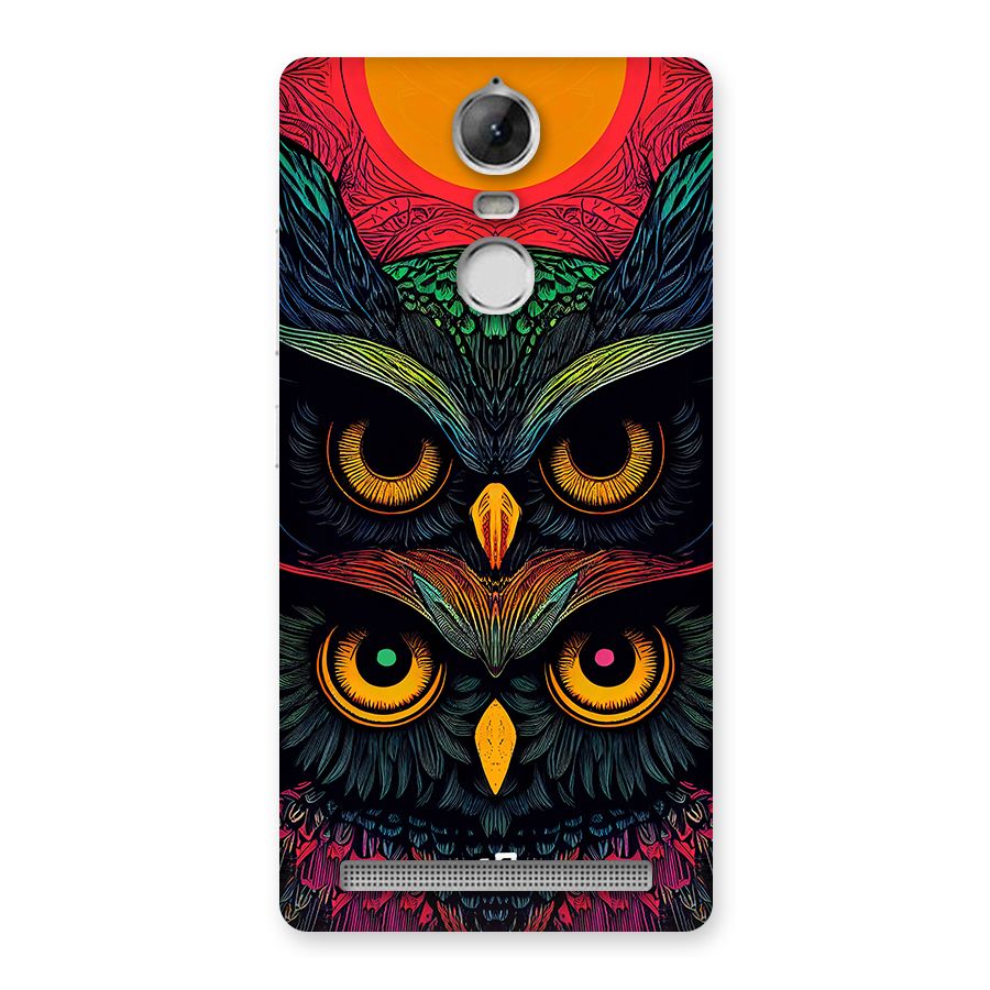 Owl Soul Art Illustration Back Case for Vibe K5 Note