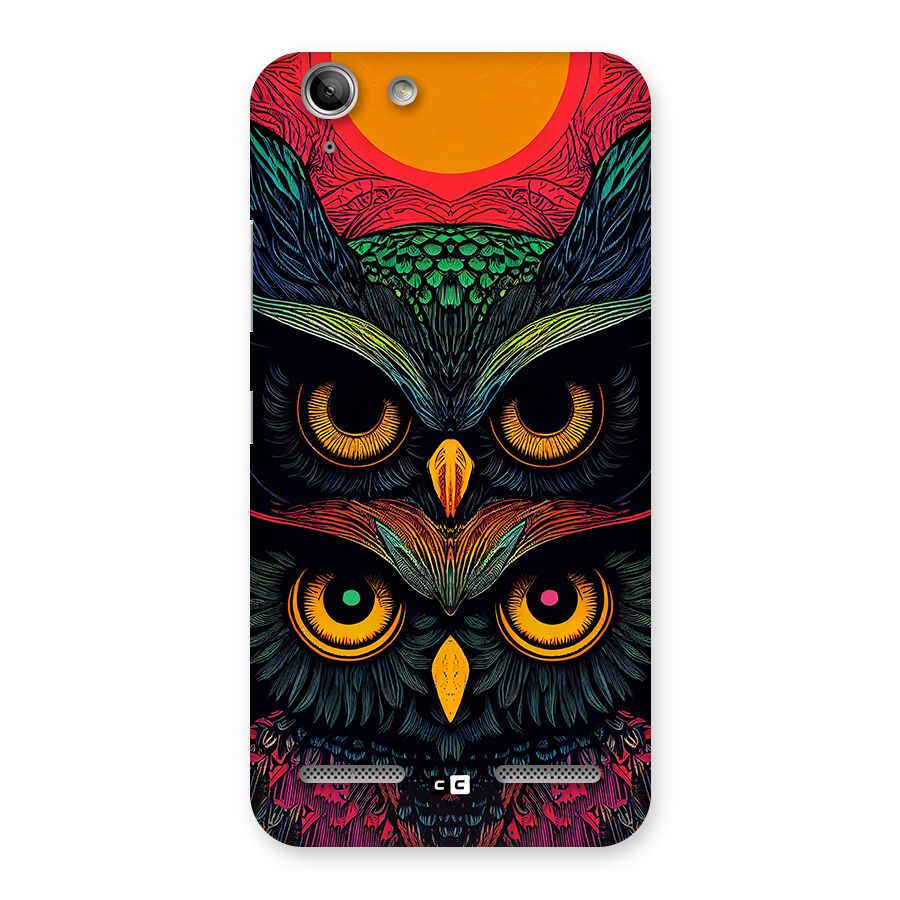 Owl Soul Art Illustration Back Case for Vibe K5 Plus