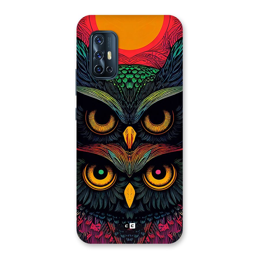 Owl Soul Art Illustration Back Case for Vivo V17