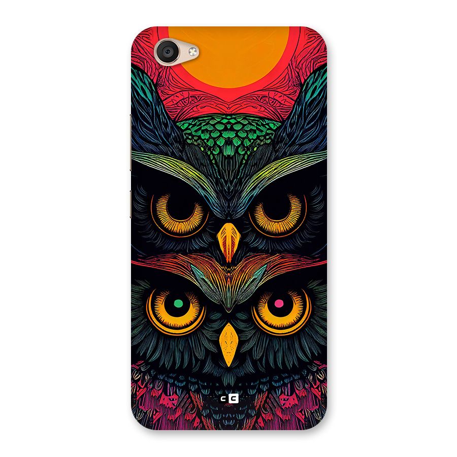 Owl Soul Art Illustration Back Case for Vivo V5 Plus