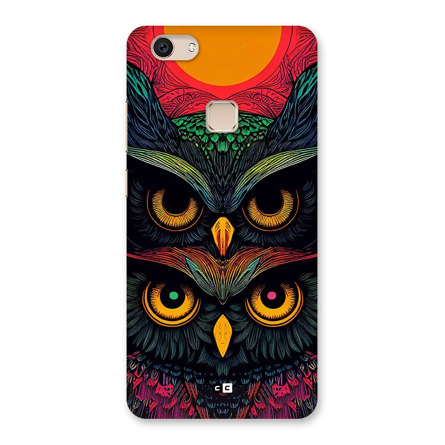 Owl Soul Art Illustration Back Case for Vivo V7