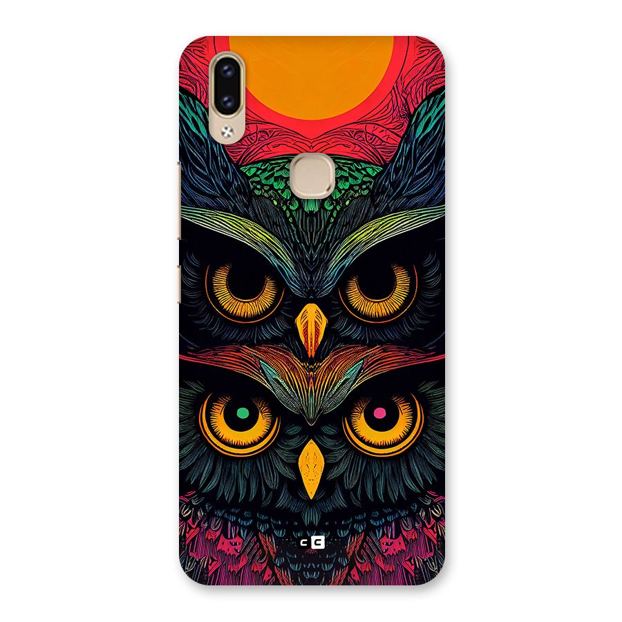 Owl Soul Art Illustration Back Case for Vivo V9 Youth