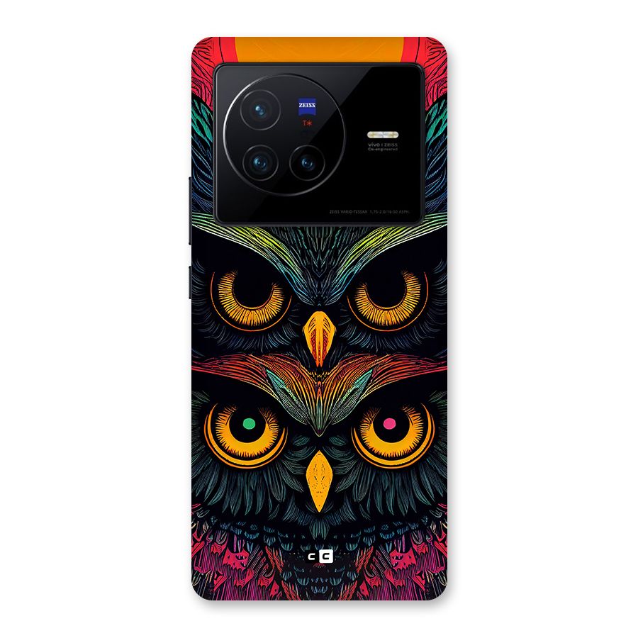 Owl Soul Art Illustration Back Case for Vivo X80