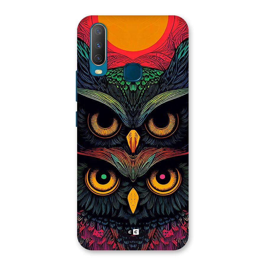Owl Soul Art Illustration Back Case for Vivo Y11