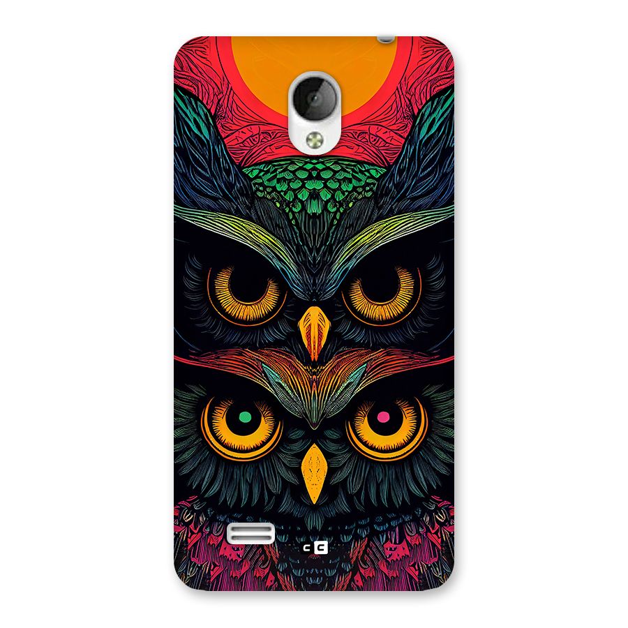 Owl Soul Art Illustration Back Case for Vivo Y21