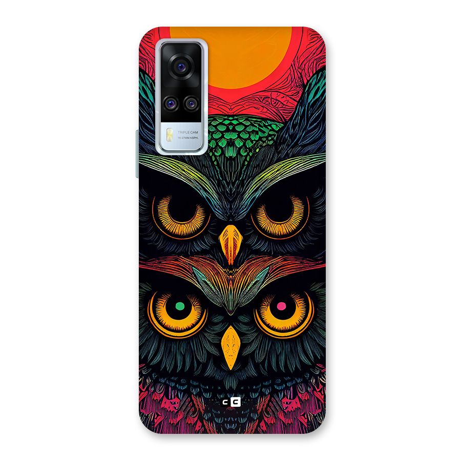Owl Soul Art Illustration Back Case for Vivo Y31
