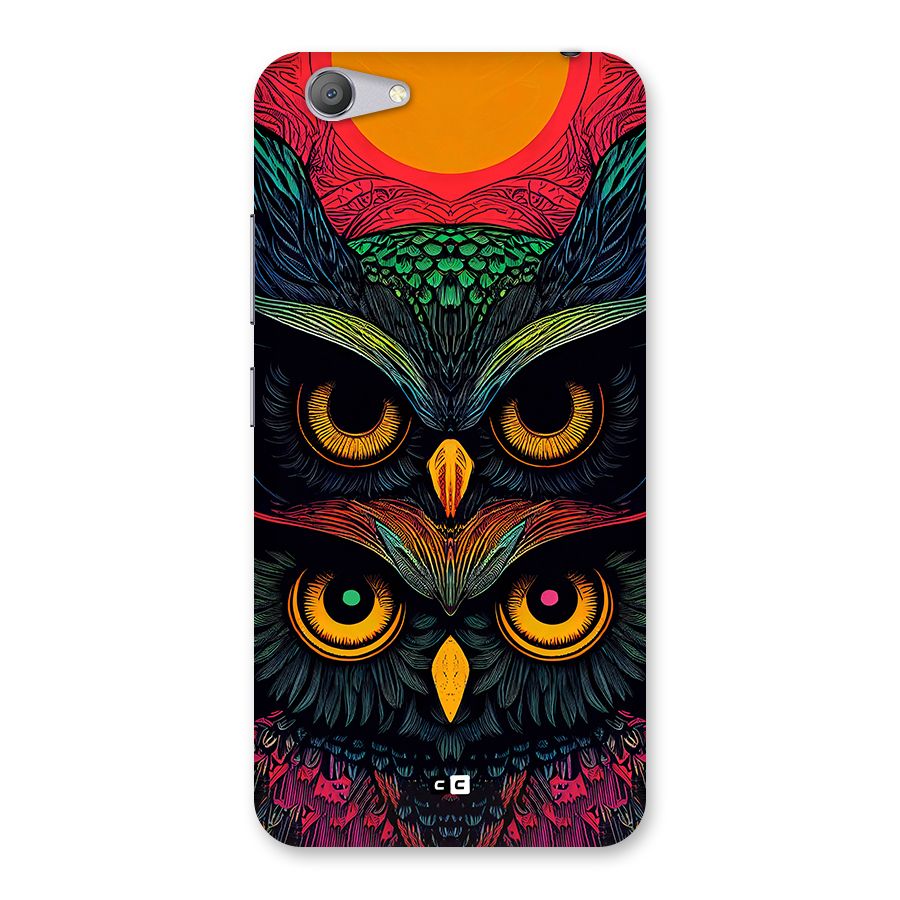 Owl Soul Art Illustration Back Case for Vivo Y53