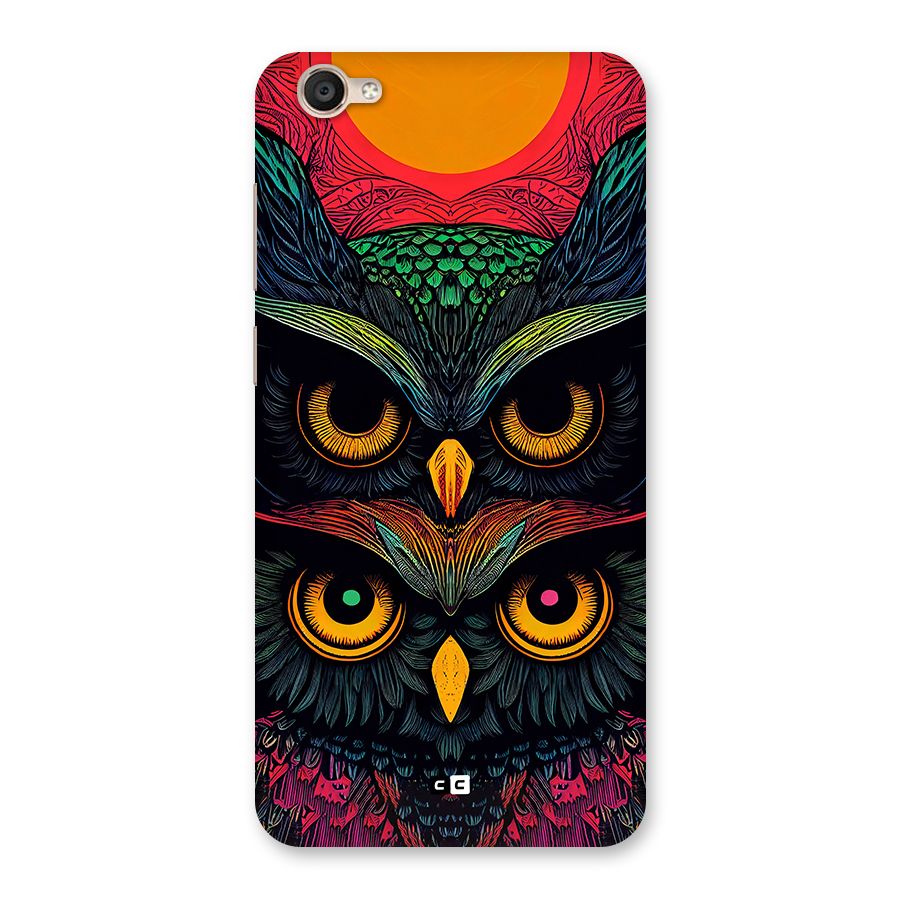 Owl Soul Art Illustration Back Case for Vivo Y55s