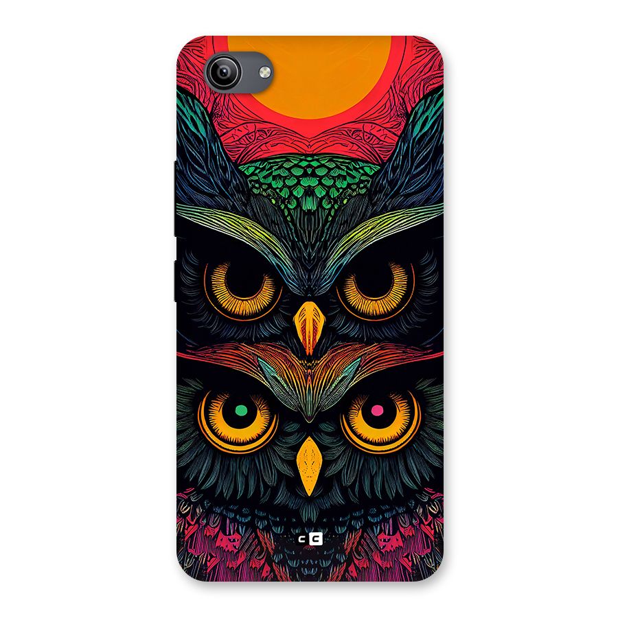 Owl Soul Art Illustration Back Case for Vivo Y81i