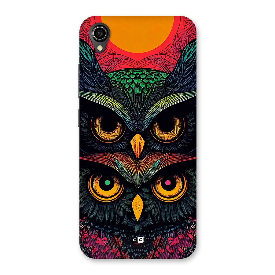 Owl Soul Art Illustration Back Case for Vivo Y90