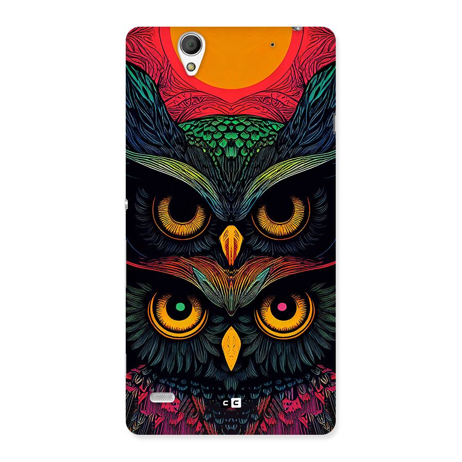 Owl Soul Art Illustration Back Case for Xperia C4