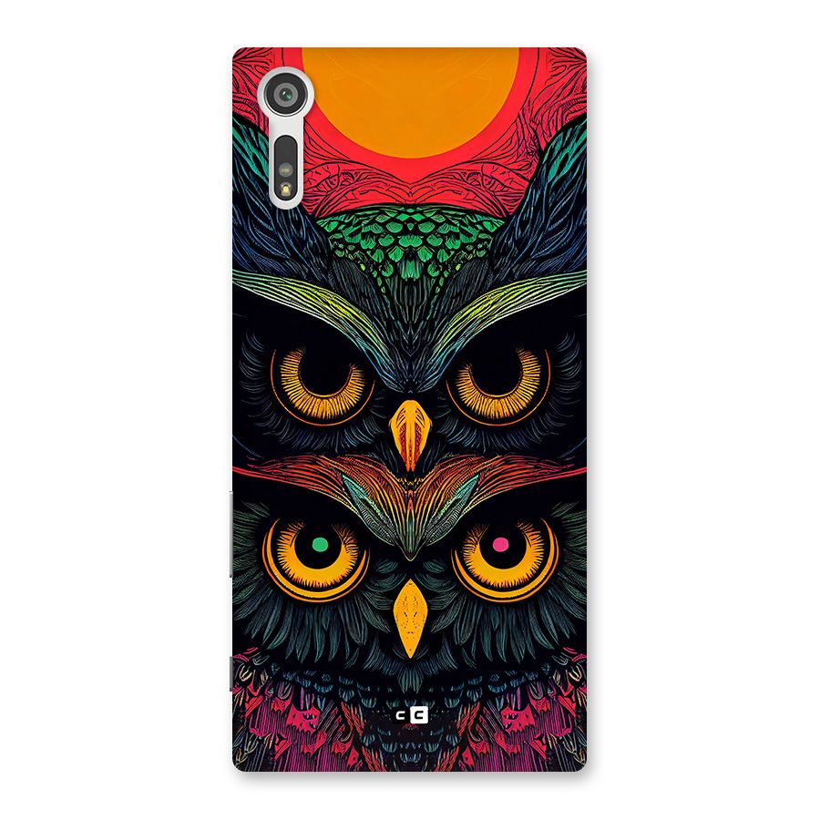 Owl Soul Art Illustration Back Case for Xperia XZ
