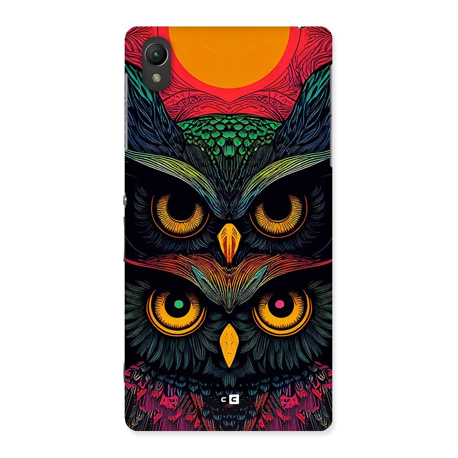 Owl Soul Art Illustration Back Case for Xperia Z2