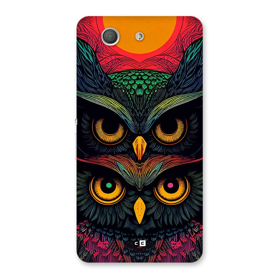 Owl Soul Art Illustration Back Case for Xperia Z3 Compact