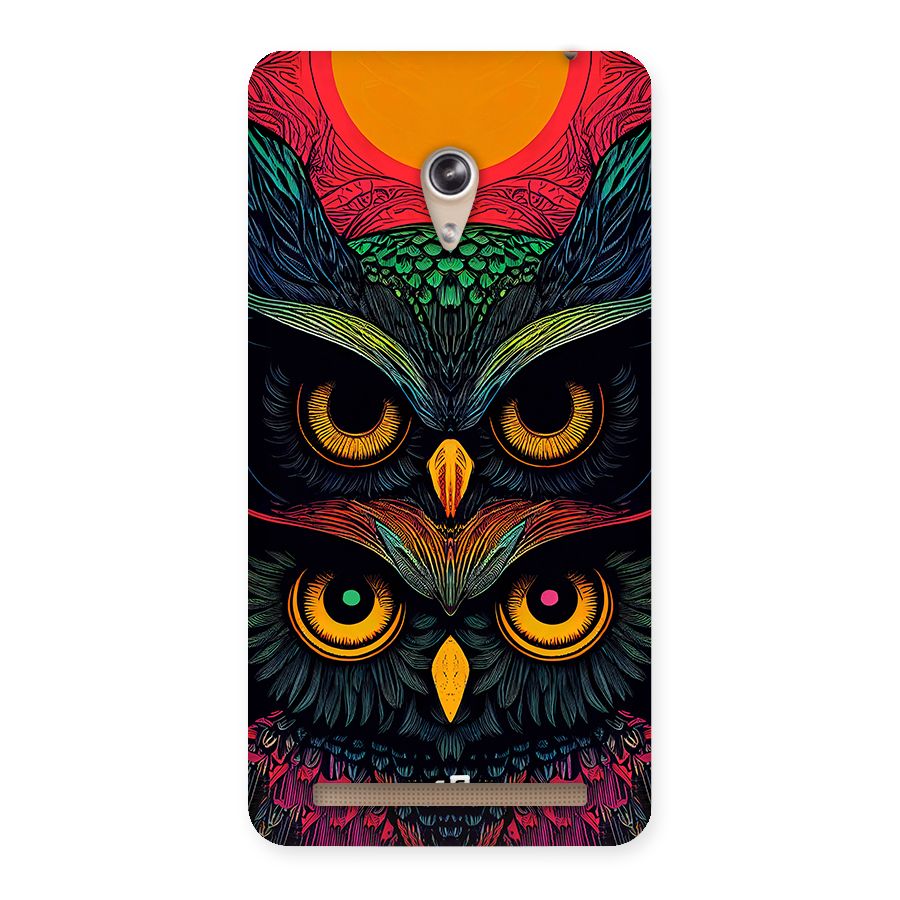 Owl Soul Art Illustration Back Case for Zenfone 6