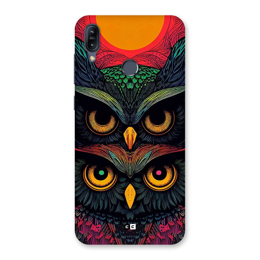 Owl Soul Art Illustration Back Case for Zenfone Max M2