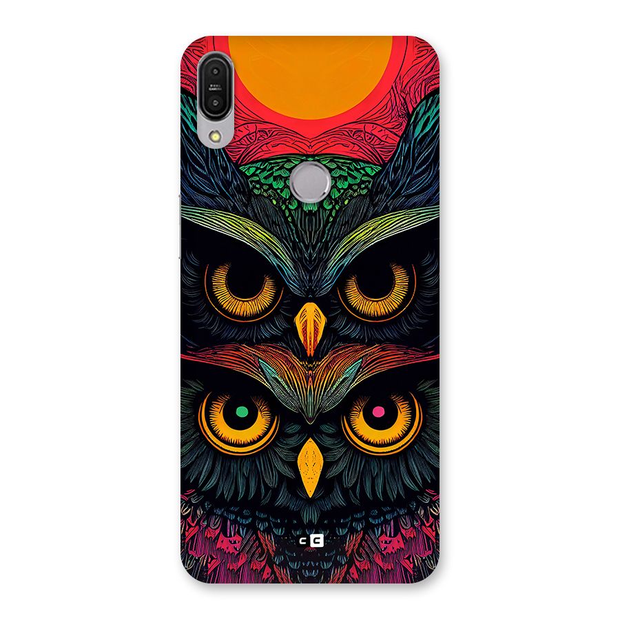 Owl Soul Art Illustration Back Case for Zenfone Max Pro M1