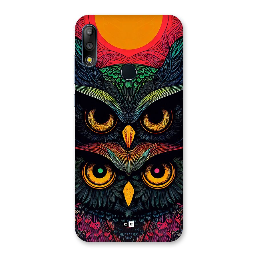 Owl Soul Art Illustration Back Case for Zenfone Max Pro M2