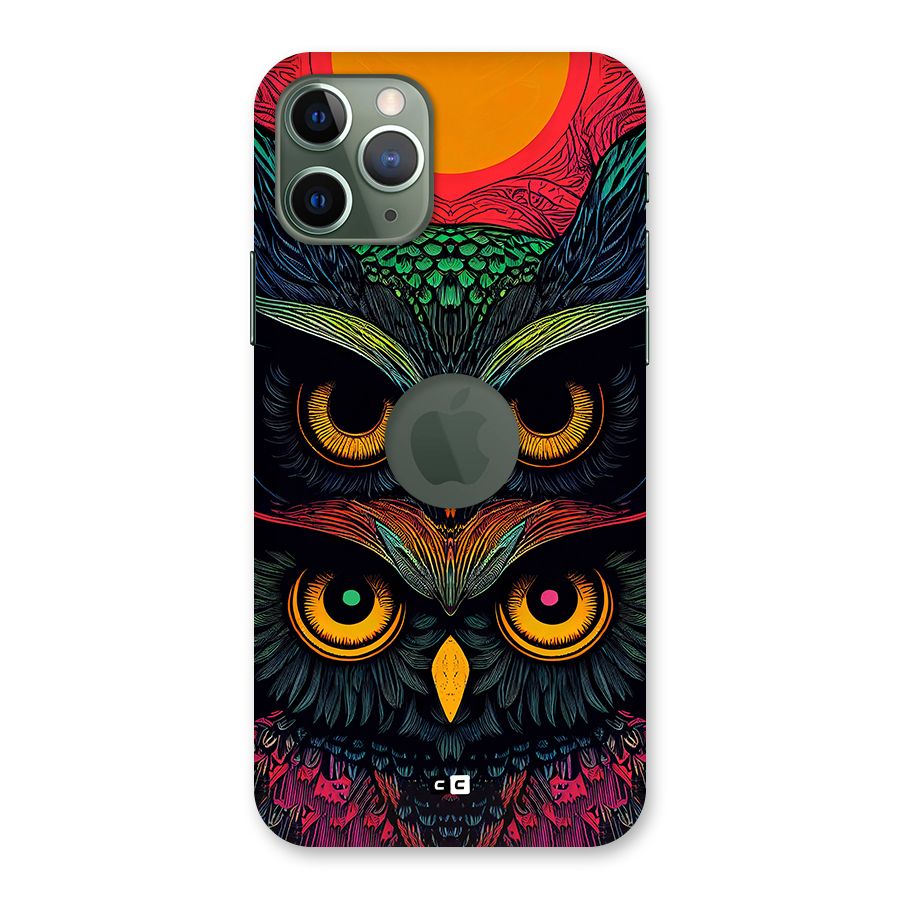 Owl Soul Art Illustration Back Case for iPhone 11 Pro Logo  Cut