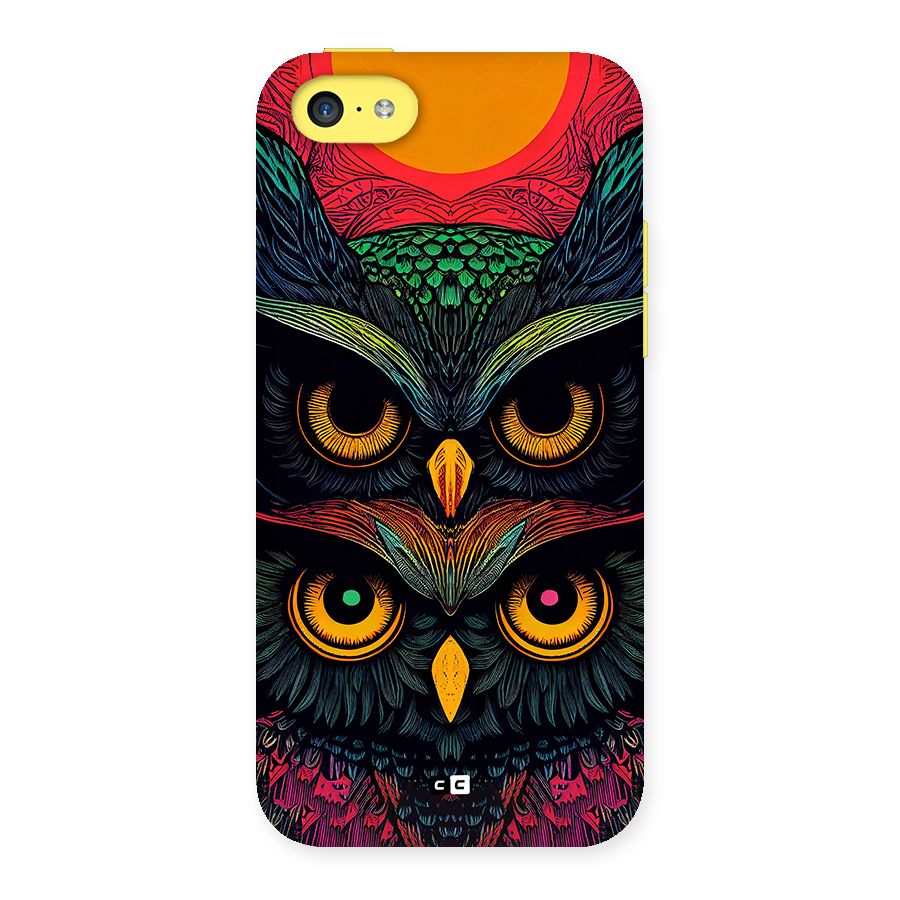 Owl Soul Art Illustration Back Case for iPhone 5C