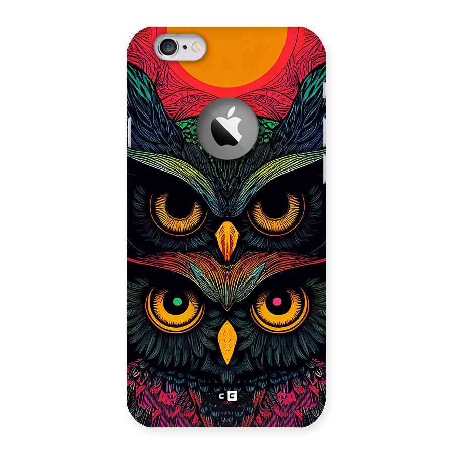 Owl Soul Art Illustration Back Case for iPhone 6 Logo Cut