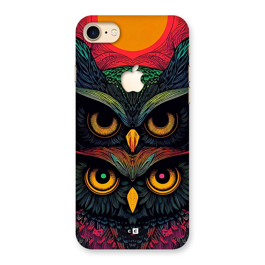 Owl Soul Art Illustration Back Case for iPhone 7 Apple Cut