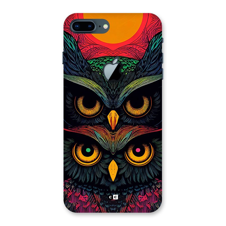 Owl Soul Art Illustration Back Case for iPhone 7 Plus Apple Cut