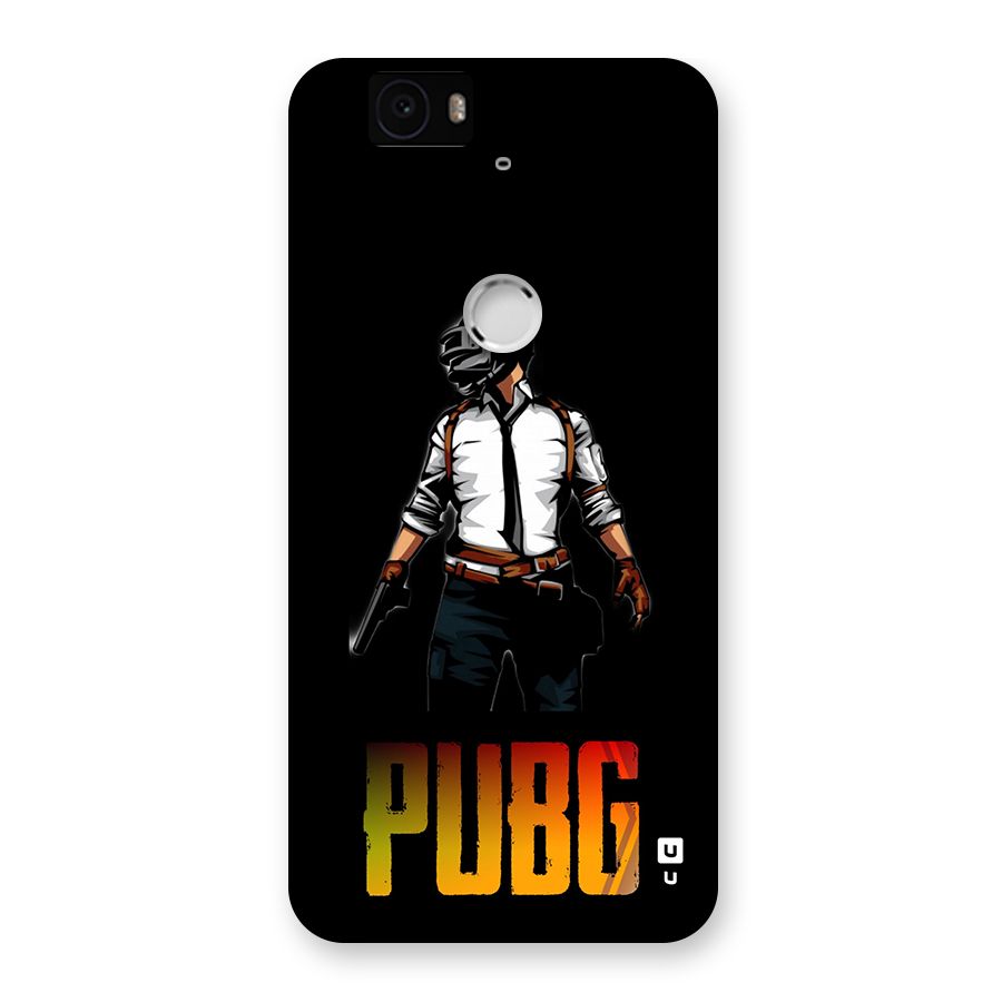 PUBG Game Art Back Case for Google Nexus-6P