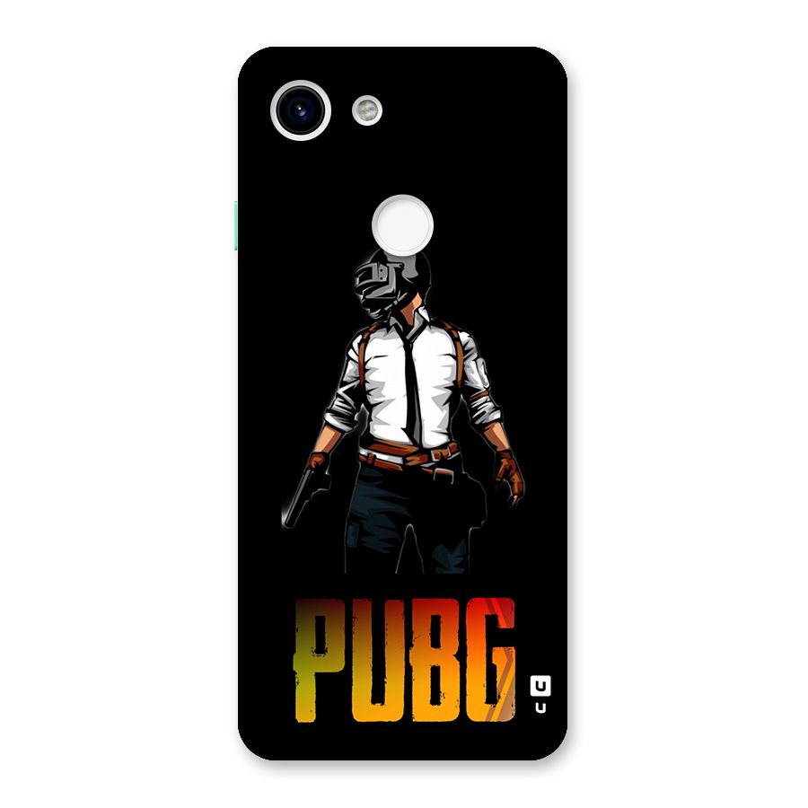 PUBG Game Art Back Case for Google Pixel 3