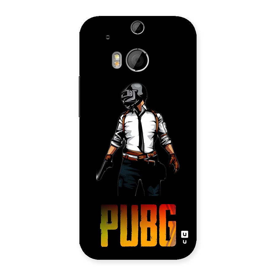 PUBG Game Art Back Case for HTC One M8