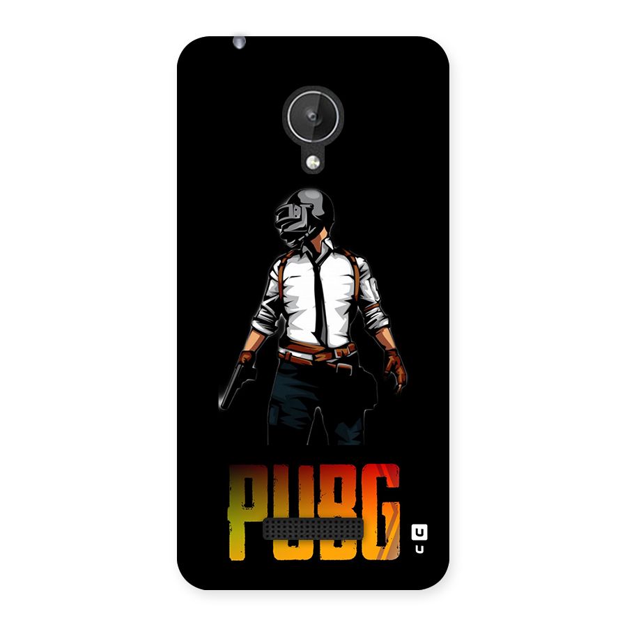 PUBG Game Art Back Case for Micromax Canvas Spark Q380