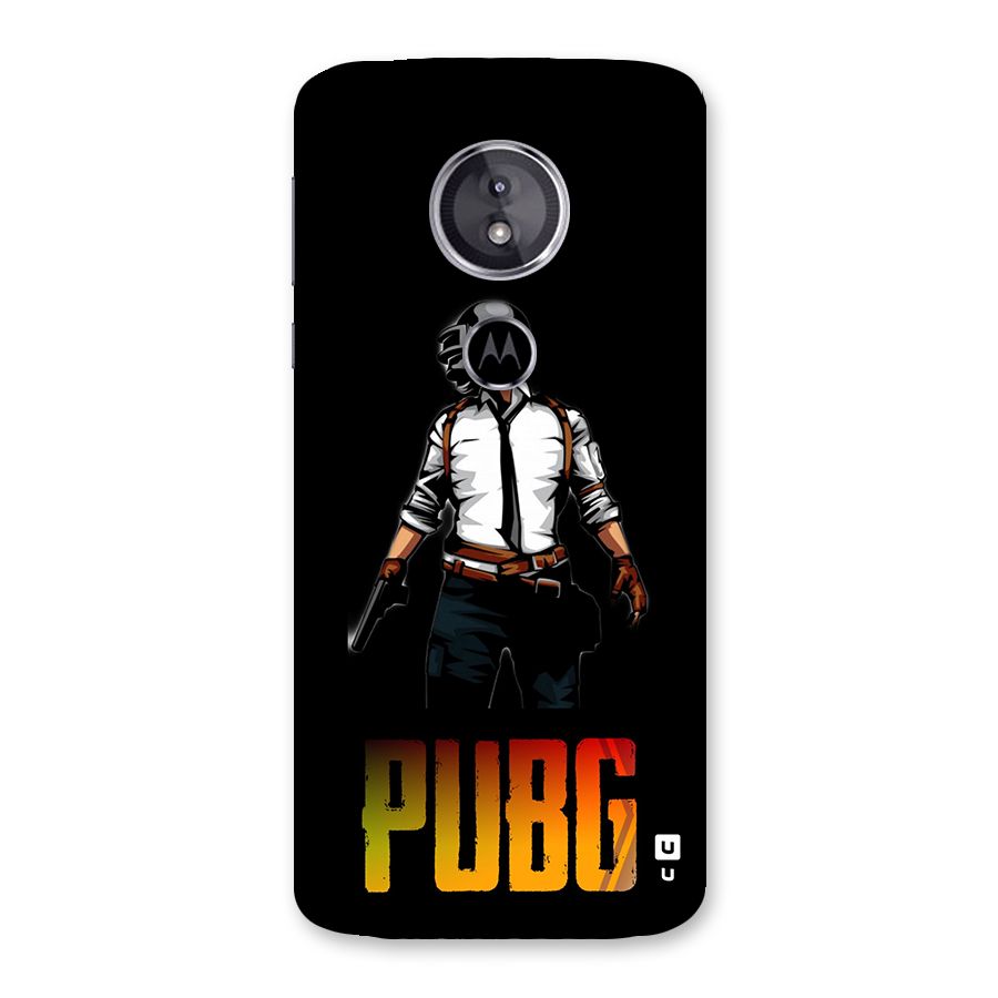 PUBG Game Art Back Case for Moto E5