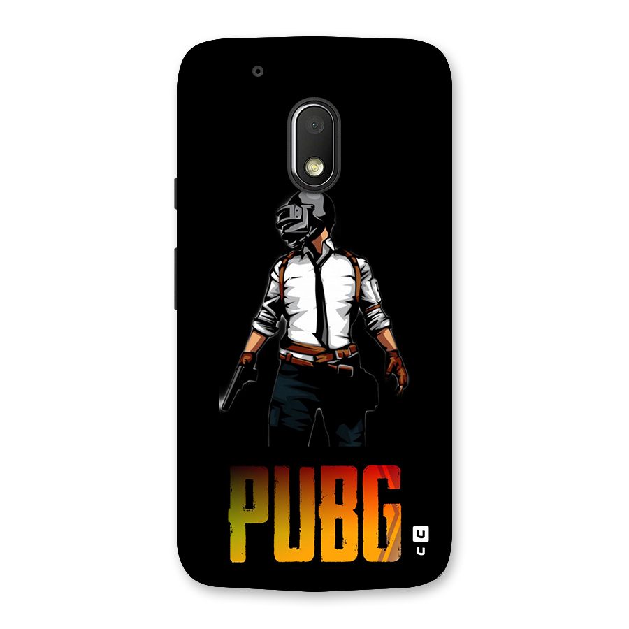 PUBG Game Art Back Case for Moto G4 Play