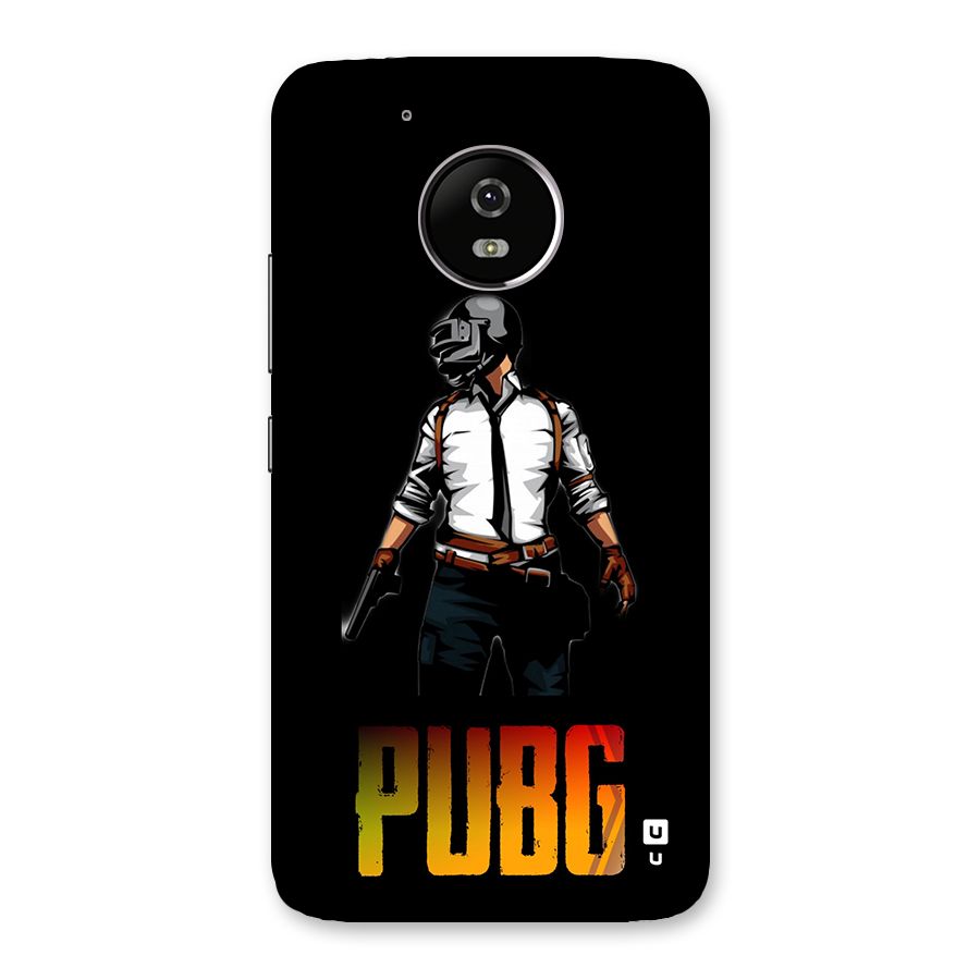 PUBG Game Art Back Case for Moto G5