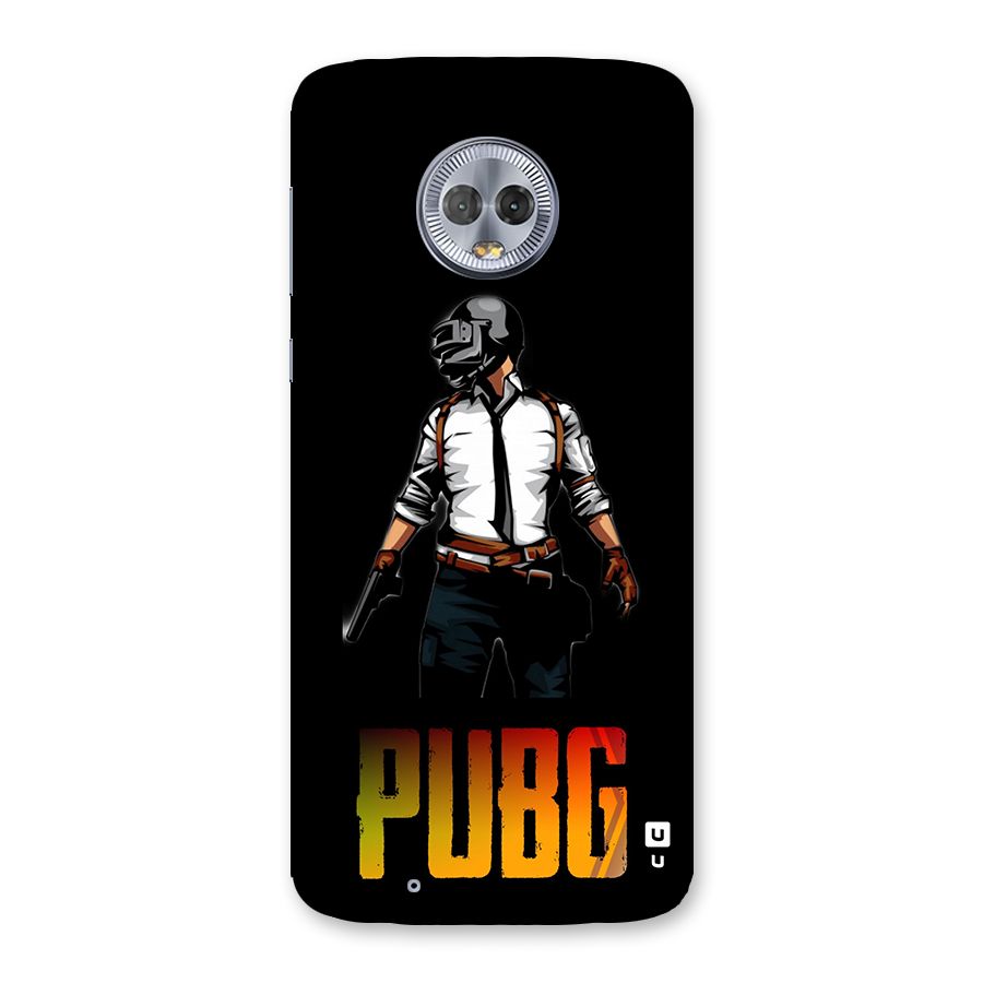 PUBG Game Art Back Case for Moto G6