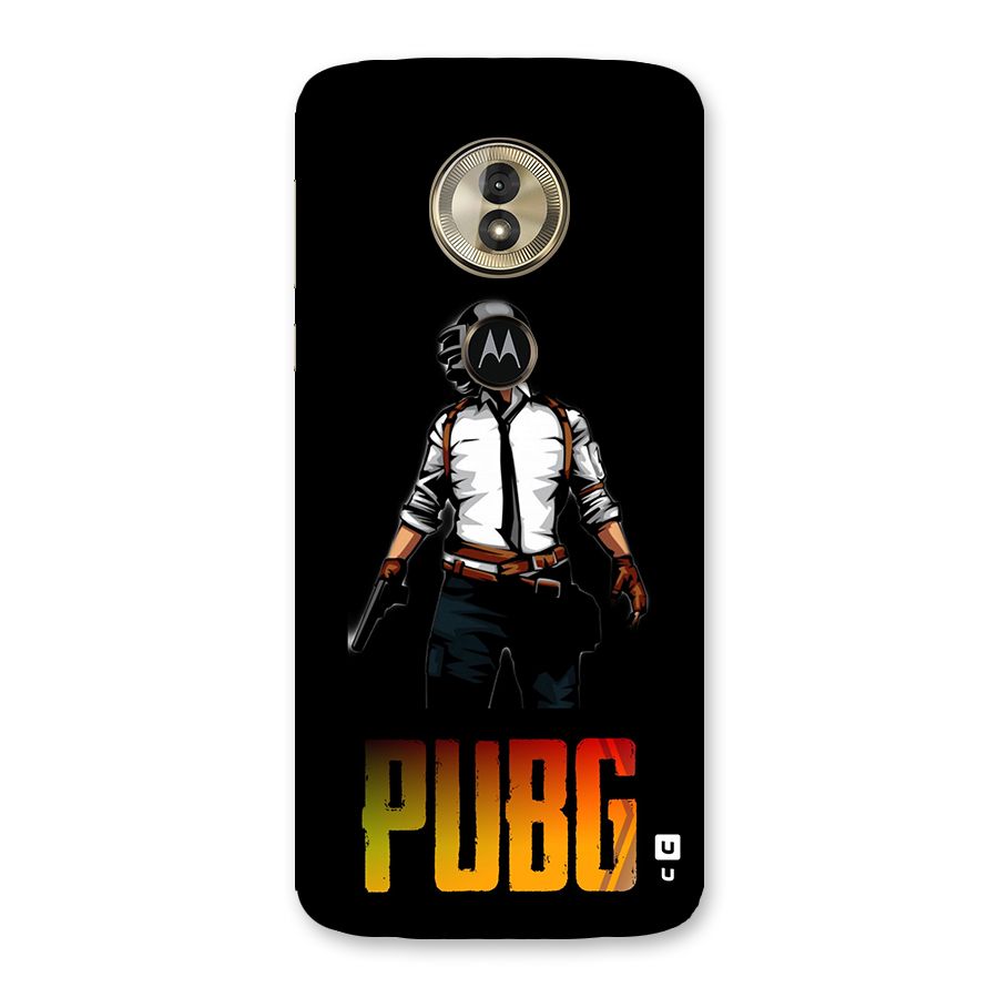 PUBG Game Art Back Case for Moto G6 Play