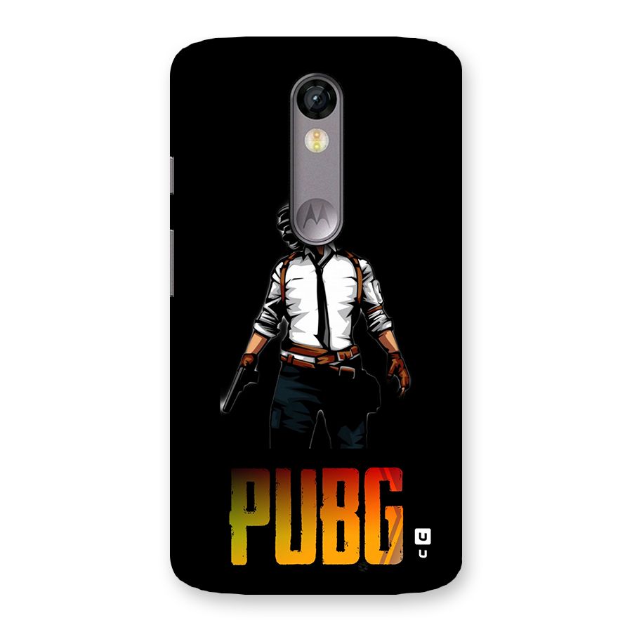 PUBG Game Art Back Case for Moto X Force
