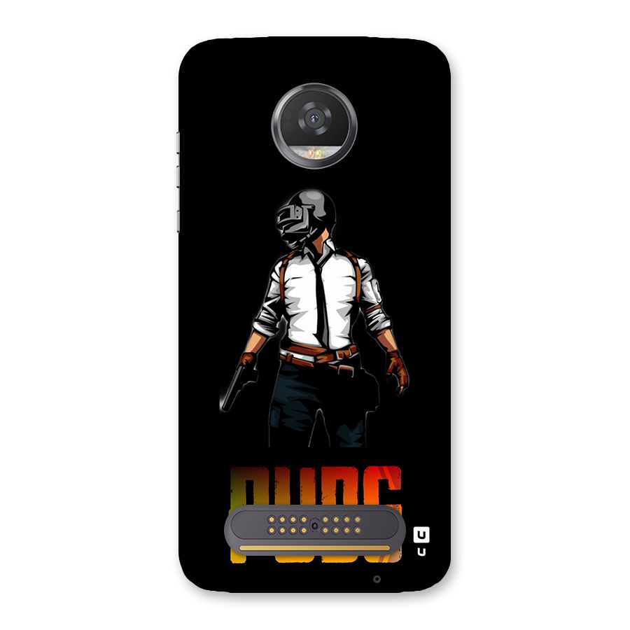 PUBG Game Art Back Case for Moto Z2 Play