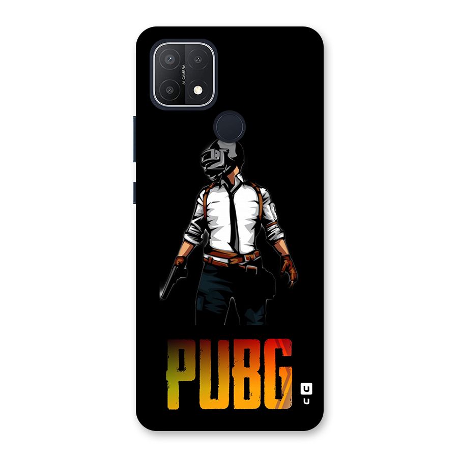 PUBG Game Art Back Case for Oppo A15s