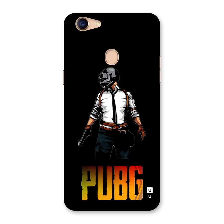 PUBG Game Art Back Case for Oppo F5