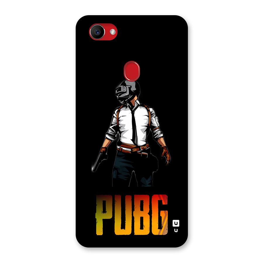 PUBG Game Art Back Case for Oppo F7
