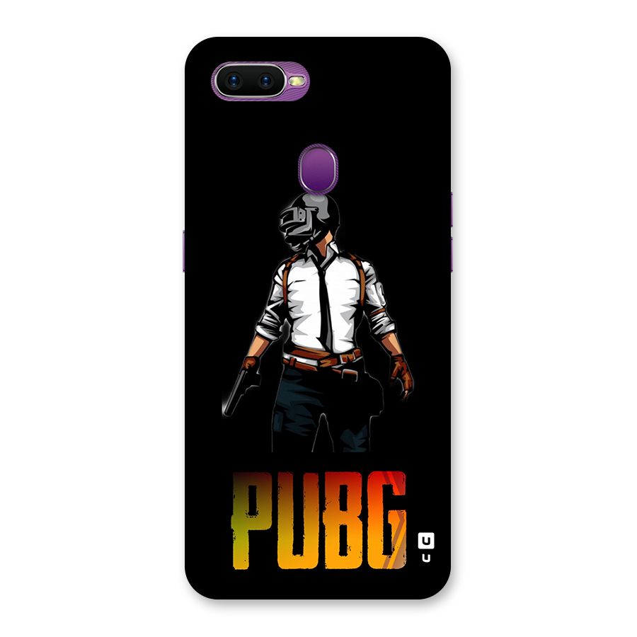 PUBG Game Art Back Case for Oppo F9