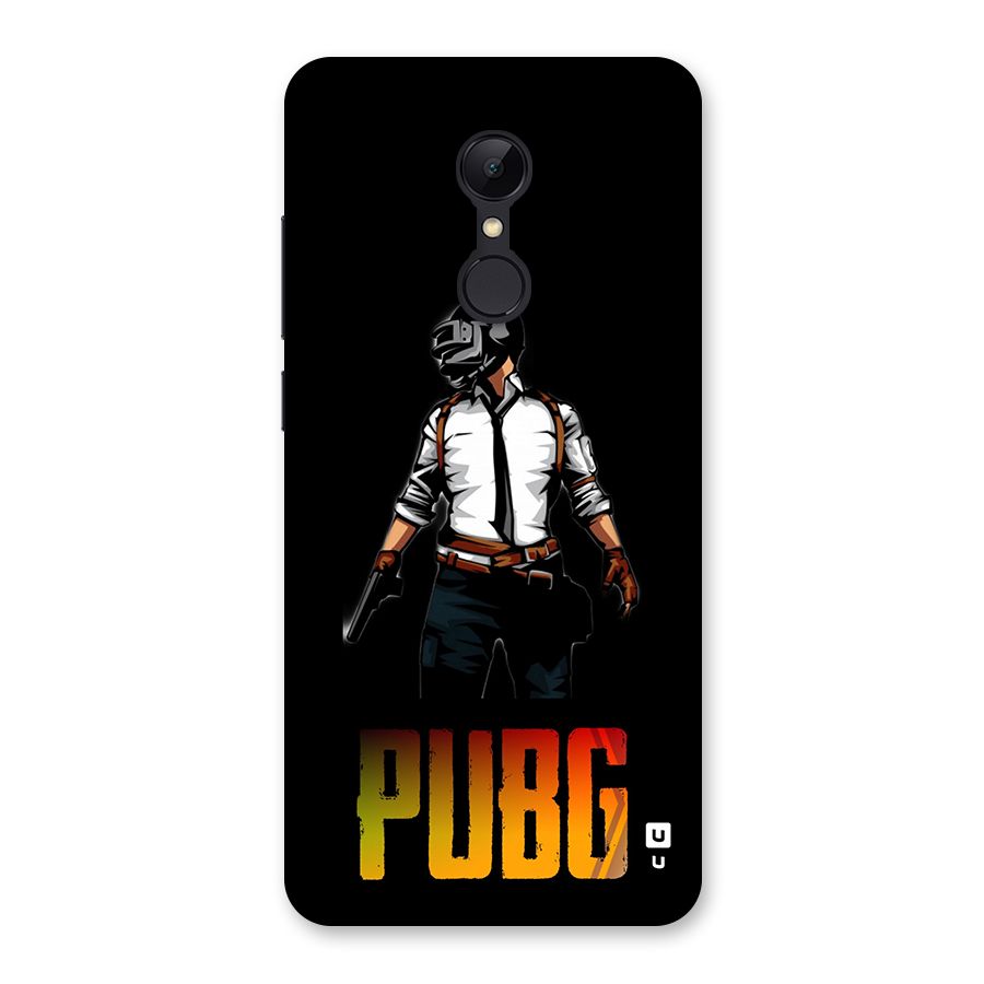 PUBG Game Art Back Case for Redmi 5