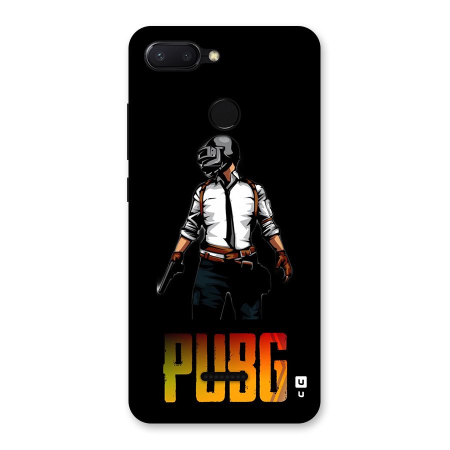 PUBG Game Art Back Case for Redmi 6