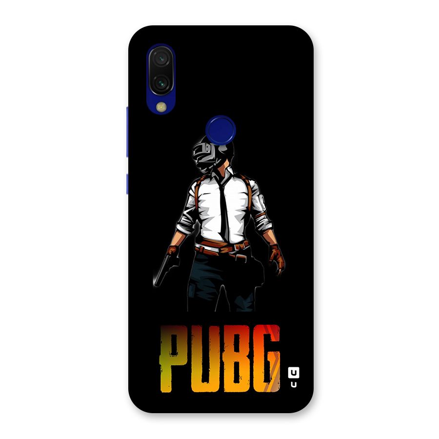 PUBG Game Art Back Case for Redmi 7