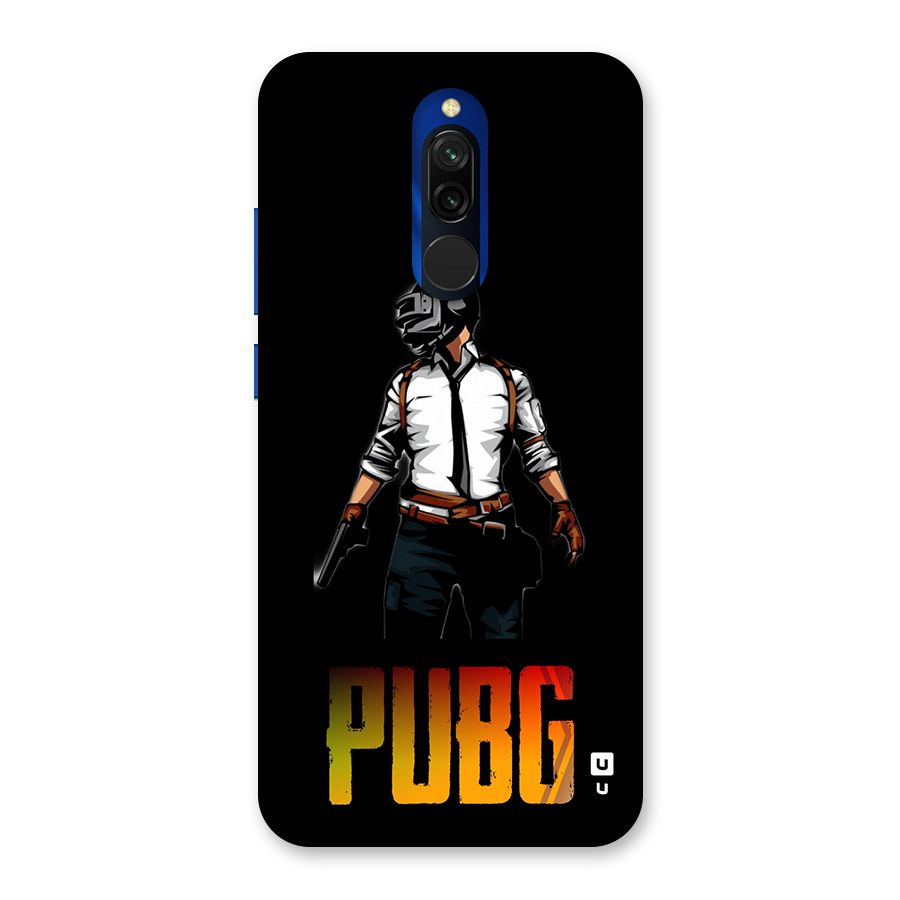 PUBG Game Art Back Case for Redmi 8