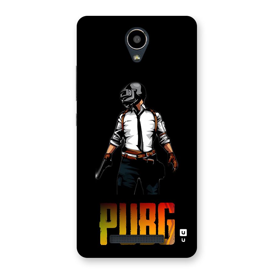 PUBG Game Art Back Case for Redmi Note 2