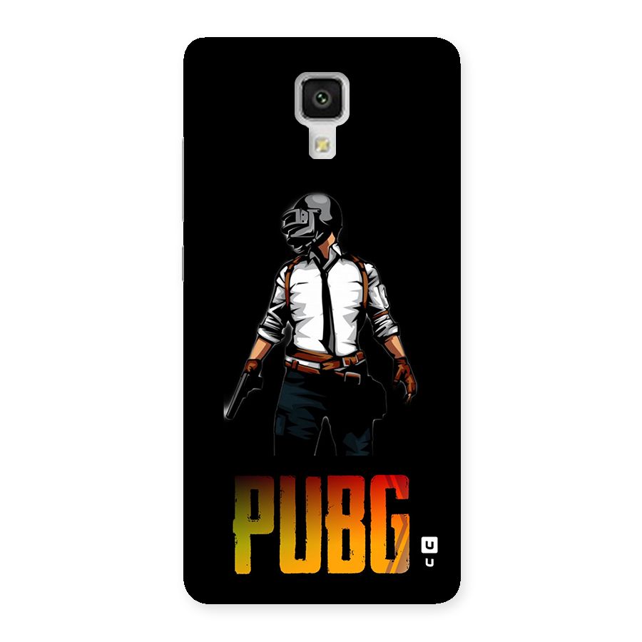 PUBG Game Art Back Case for Xiaomi Mi 4