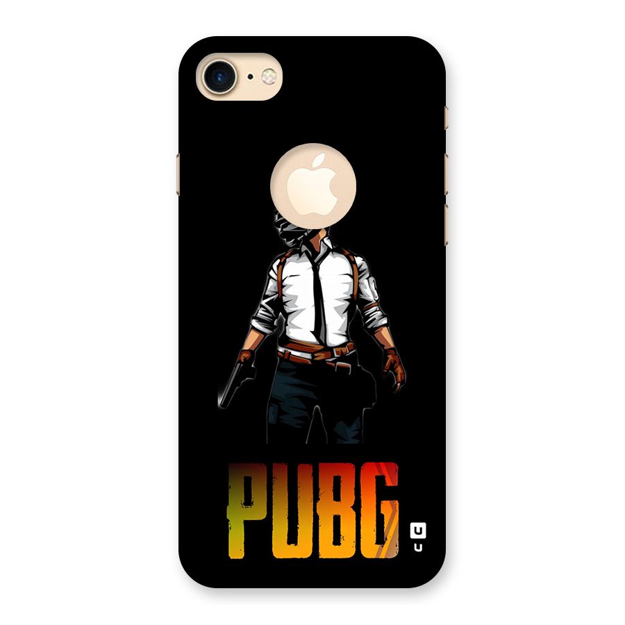 PUBG Game Art Back Case for iPhone 7 Logo Cut